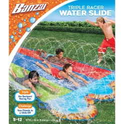 Banzai Triple Racer Water Slide