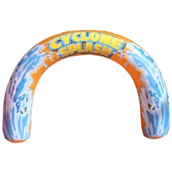 Boys Girls Banzai BANZAI Cyclone Splash Park 3-in-1 Sprinkler, Pool and Curved Slide - Outdoor Backyard Summer Water Play for Kids (16 feet). -kids pajamas set Sales 2772437 ALT2