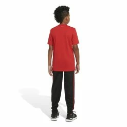 Boys 8-20 adidas Iconic Tricot Jogger Pants -kids pajamas set Sales 3274837 ALT3