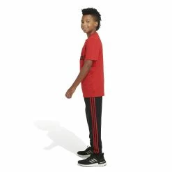 Boys 8-20 adidas Iconic Tricot Jogger Pants -kids pajamas set Sales 3274837 ALT6