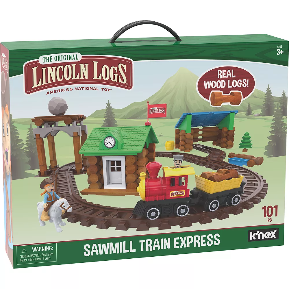 Lincoln Logs Sawmill Train Express 3 Lincoln Logs Sawmill Train Express