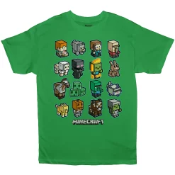Boys 8-20 & Husky Minecraft Graphic Tee -kids pajamas set Sales 3935549 Green Mob
