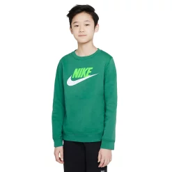 Boys 8-20 Nike Fleece Sweatshirt -kids pajamas set Sales 4232592 Green Noise