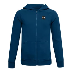 Boys 8-20 Under Armour Rival Fleece Full-Zip Hoodie -kids pajamas set Sales 4243702 Graphite Blue