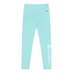 Girls 7-16 Champion® Signature Script Leggings -kids pajamas set Sales 4618385 Aruba Blue