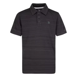 Boys 8-20 Hurley H2O-Dri Polo Shirt -kids pajamas set Sales 4850531 Black