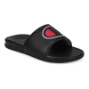 Champion® Super Slide Solid Kids' Slide Sandals -kids pajamas set Sales 4864563 Black Scarlet