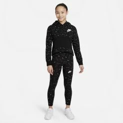 Girls 7-16 Nike Printed Fleece Hoodie -kids pajamas set Sales 4878466 ALT2