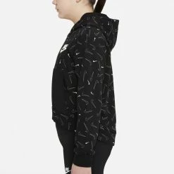 Girls 7-16 Nike Printed Fleece Hoodie -kids pajamas set Sales 4878466 ALT7