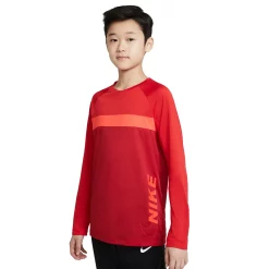 Boys 8-20 Nike GFX Ready Training Top -kids pajamas set Sales 4894577 Gym Red University Red