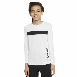 Boys 8-20 Nike GFX Ready Training Top -kids pajamas set Sales 4894577 White White Black