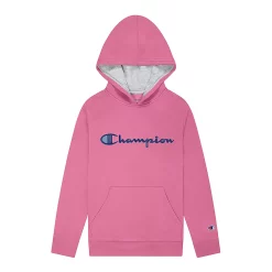 Kids 7-20 Champion® Script Fleece Hoodie -kids pajamas set Sales 4928961 Azalea Pink
