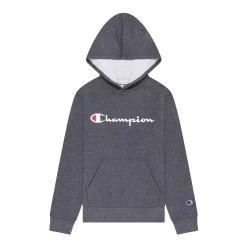 Kids 7-20 Champion® Script Fleece Hoodie -kids pajamas set Sales 4928961 Dark Gray