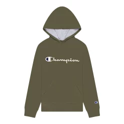 Kids 7-20 Champion® Script Fleece Hoodie -kids pajamas set Sales 4928961 Olive