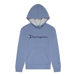 Kids 7-20 Champion® Script Fleece Hoodie -kids pajamas set Sales 4928961 Wildflower Pale Blue