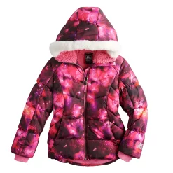 Girls 4-18 ZeroXposur Amelia Puffer Jacket -kids pajamas set Sales 4950433 Burgundy