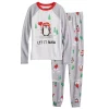 Girls 4-12 Jammies For Your Families® Penguin & Friends Raglan Pajama Set by Cuddl Duds®