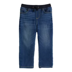 Toddler Boy Jumping Beans® Straight Knit Denim Pants