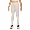 Girls 7-16 Nike Dri-FIT One Printed Training Leggings -kids pajamas set Sales 5010151 Lemon Twist Black