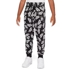 Boys 8-20 Nike Club Fleece Print Joggers -kids pajamas set Sales 5010550 Black