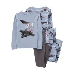 Boys 4-14 Carter's Top & Bottoms Pajama Set 25 Boys 4-14 Carter's Top & Bottoms Pajama Set -kids pajamas set Sales 5011254 Blue Airplane