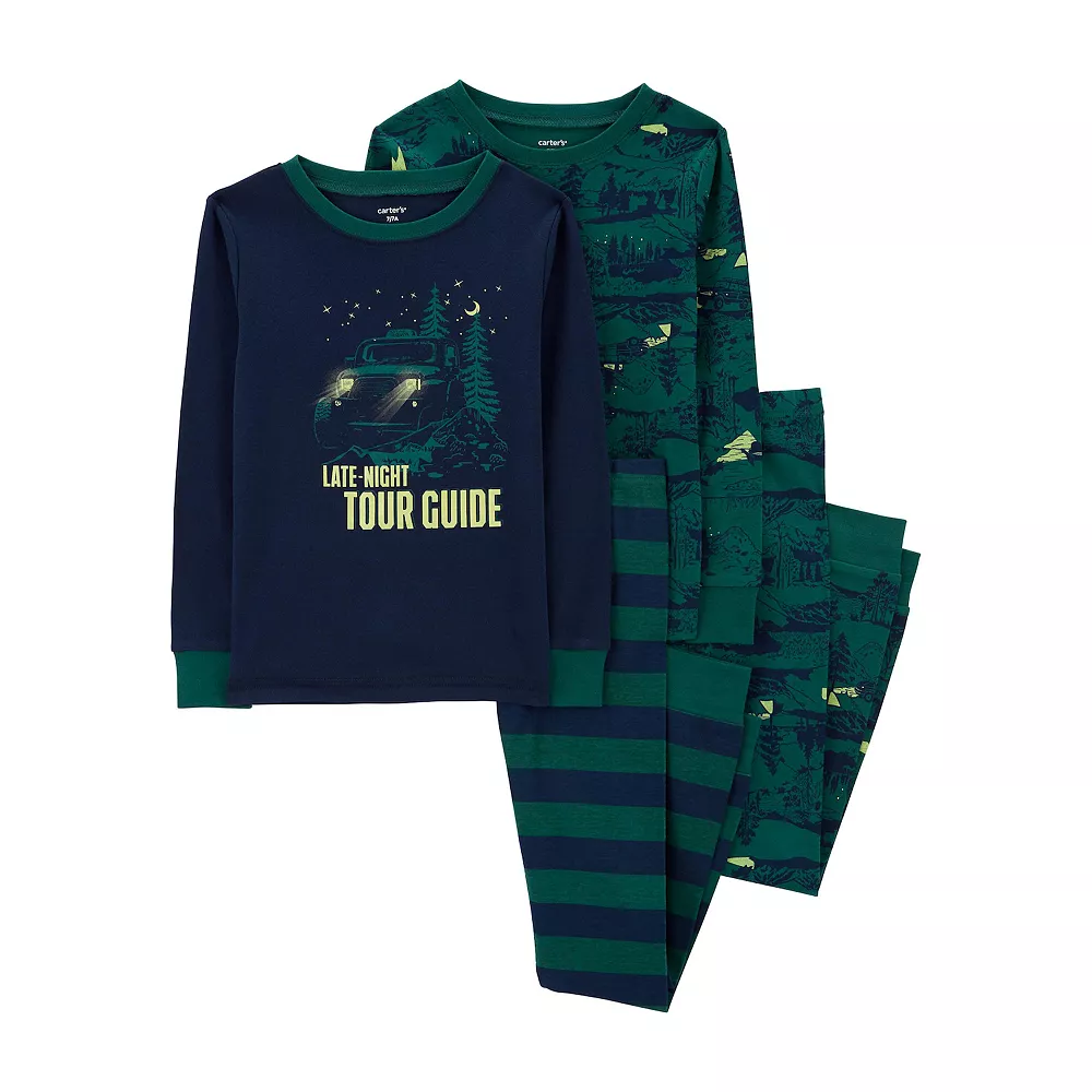 Boys 4-14 Carter's Top & Bottoms Pajama Set 5 Boys 4-14 Carter's Top & Bottoms Pajama Set - Image 3