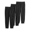Boys 4-12 Jumping Beans® 3-Pack Essential Jogger Pants -kids pajamas set Sales 5014510 Black