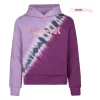 Girls 4-16 Hurley Tie Dye Hoodie and Hairband Set -kids pajamas set Sales 5032012 Bright Magenta