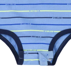 Baby Boy Nike Logo Striped Bodysuit & Pants Set -kids pajamas set Sales 5046150 ALT3