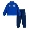 Toddler Boy Nike Cyberpunk Tricot Zip Up Jacket & Pants Set -kids pajamas set Sales 5062547 Blue