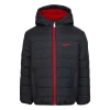 Boys 4-7 Nike Full-Zip Puffer Jacket -kids pajamas set Sales 5066623 Black