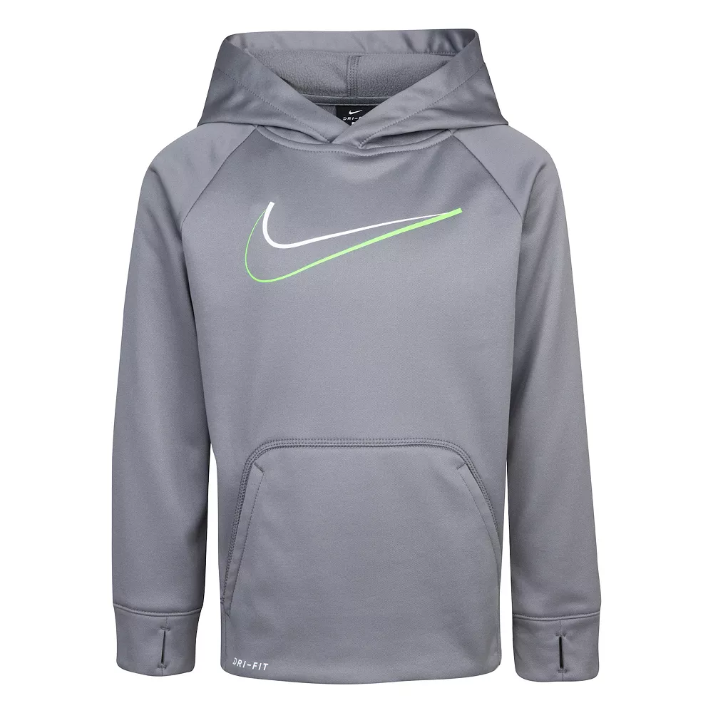 Boys 4-7 Nike Therma-FIT Swoosh Pullover Hoodie 3 Boys 4-7 Nike Therma-FIT Swoosh Pullover Hoodie