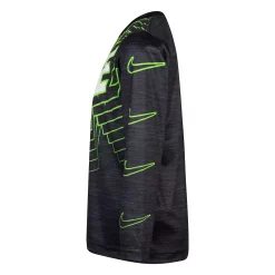 Boys 4-7 Nike Block Logo Long Sleeved Tee -kids pajamas set Sales 5111579 ALT2