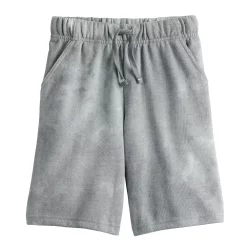 Boys 4-12 Jumping Beans® Fleece Shorts -kids pajamas set Sales 5140644 Gray Tie Dye