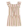 Toddler Girl Carter's Striped Crinkle Jersey Romper