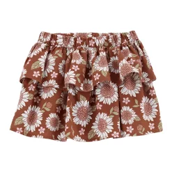 Toddler Girl Carter's Sunflower Linen Skirt