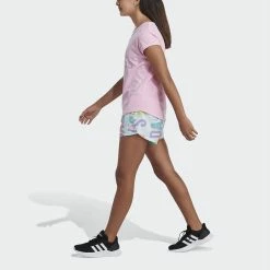 Girls 7-16 adidas Printed Woven Shorts -kids pajamas set Sales 5172921 ALT4