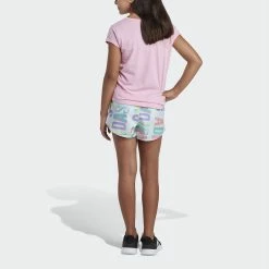 Girls 7-16 adidas Printed Woven Shorts -kids pajamas set Sales 5172921 ALT5