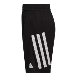 Boys 8-20 adidas Bold 3-Stripe Shorts -kids pajamas set Sales 5174889 Black White