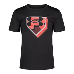 Boys 4-7 Under Armour Baseball Homeplate Dimensions Graphic Tee -kids pajamas set Sales 5189814 Black