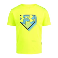 Boys 4-7 Under Armour Baseball Homeplate Dimensions Graphic Tee -kids pajamas set Sales 5189814 Hi Vis Yellow