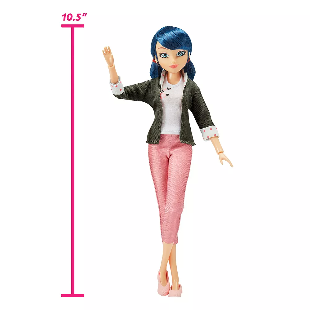 Miraculous: Tales of Ladybug & Cat Noir Super Hero Secret Marinette Fashion Doll 6 Miraculous: Tales of Ladybug & Cat Noir Super Hero Secret Marinette Fashion Doll - Image 4