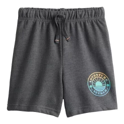 Toddler Boy Jumping Beans® Fleece Shorts -kids pajamas set Sales 5203205 Adevnture Gray