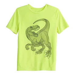 Boys 4-12 Jumping Beans® Active Graphic Tee -kids pajamas set Sales 5203484 Raptor Yellow