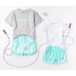 Girls 7-16 Champion® Tie-Dye Script Boxy Tee -kids pajamas set Sales 5207581 ALT2