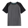 Boys 8-20 Tek Gear® Raglan Sleeve Tee in Regular & Husky -kids pajamas set Sales 5219950 Hawk Gray