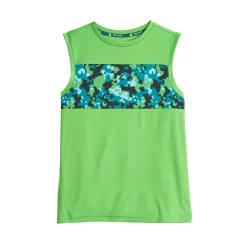Boys 8-20 Tek Gear® Dry Tek Muscle Tee in Regular & Husky -kids pajamas set Sales 5220789 Rare Green Rose