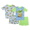 Boys 6-12 Star Wars The Mandalorian Grogu aka Baby Yoda Follow Tops & Shorts Pajama Set 2 Boys 6-12 Star Wars The Mandalorian Grogu aka Baby Yoda Follow Tops & Shorts Pajama Set -kids pajamas set Sales 5220854