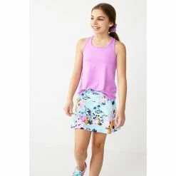 Girls 7-16 Tek Gear® Soft Tek Twist Keyhole Tank Top in Regular & Plus -kids pajamas set Sales 5220912 ALT3