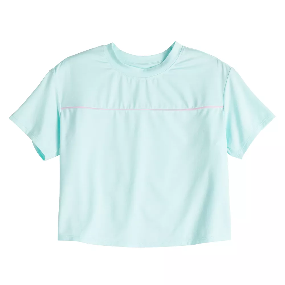 Girls 7-16 Tek Gear® Tulip Back Tee in Regular & Plus 6 Girls 7-16 Tek Gear® Tulip Back Tee in Regular & Plus - Image 4